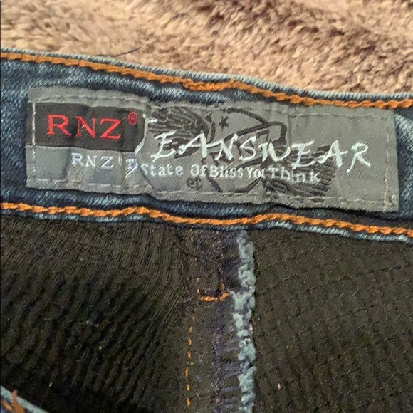 RNZ JEANS SZ 30” x 29” Unusual Jeans 👖 Z19 - Picture 2 of 10